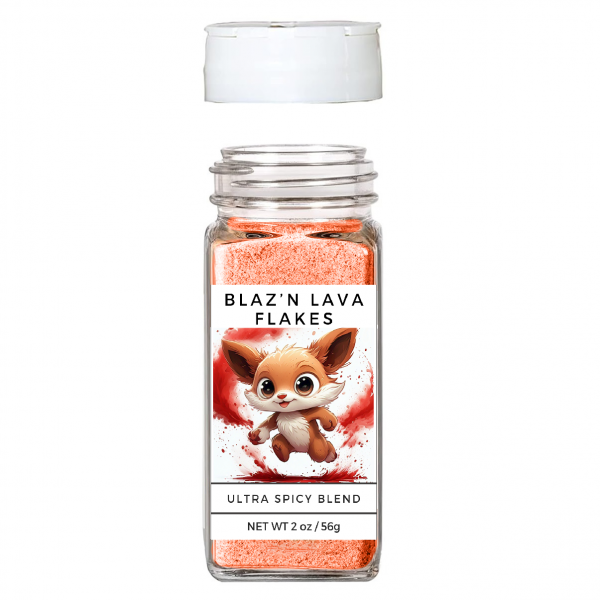 Blaz'n Lava Flakes - NET WT 2oz